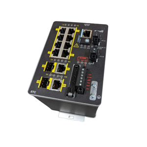 สวิตช์อีเธอร์เน็ตอุตสาหกรรมรุ่น IE-2000-8TC-B ของแท้ 8 พอร์ต 10/100Base-T RJ45 พอร์ตอัปลิงค์รวม 2 กิกะบิต โปรโตคอล 802.1X 220V - Product Image 4