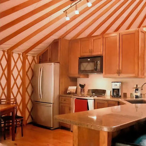 Yourte mongole maison hiver rond <span class=keywords><strong>Yurta</strong></span> glamping bois nouveau Design moderne luxe mongol maison tente - Product Image 4