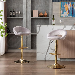 <span class=keywords><strong>Chaise</strong></span> <span class=keywords><strong>de</strong></span> <span class=keywords><strong>bar</strong></span> haute pivotante, tabouret simple, <span class=keywords><strong>avec</strong></span> accoudoirs, à la mode, nouveau - Product Image 2
