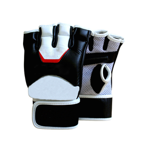 Gants de MMA professionnels de conception optimale, respirants, en cuir de vachette/PU, tailles personnalisées et impression de logo, Khirad Sport - Product Image 4