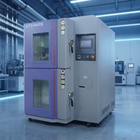 Chambre climatique de laboratoire à changement rapide de température et d'humidité avec garantie d'un an, protection IP55, machine de test 380V