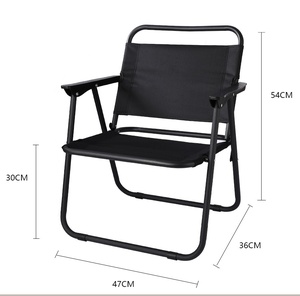 Comfortable Folding <strong>Chair</strong> for Outdoor Camping <strong>Beach</strong> Hiking Made of Plastic and Aluminum - Product Image 2
