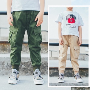 Articles les plus demandés Nouveaux pantalons cargo en coton de qualité supérieure pour enfants pour garçons en Inde - Product Image 2