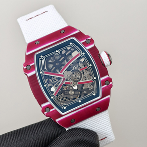 Upgraded RM67-02 Hollow Design Ultra-Thin Ultra-Light Stylish High-End Luxury Quartz Stainless Steel Glass Men's Sports <b>Watch</b> - Product Image 2