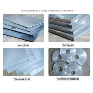 Abridor de agujeros de acero de alta velocidad Chapado en titanio Hoja de hierro Abridor de agujeros de acero inoxidable Sierra de agujero de metal de acero inoxidable HSS - Product Image 4