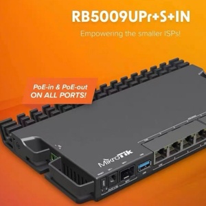 Router Empresarial Mikrotik RB5009UG/RB5009UPR+S+IN POE-in/POE-out VLAN WiFi de Doble Banda 2.4G/5G 802.11ax Switch de 9 Puertos WEP QoS - Product Image 4