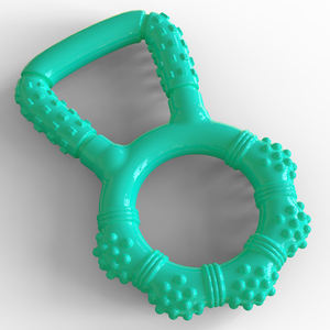 Jouet à mâcher pour chien en TPR <span class=keywords><strong>ultra</strong></span> résistant, interactif, pour le nettoyage des dents, OEM ODM - Product Image 1