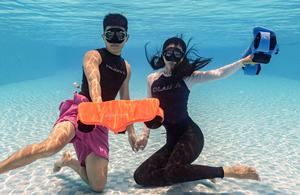 Nuevo Diseño de Scooter Subacuático Eléctrico, Equipo de Buceo Impermeable, para Niños y Adultos - Product Image 4