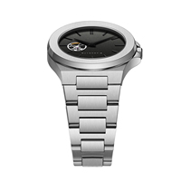 Business Style Luxus 3atm wasserdichtes sichtbares Uhrwerk Tourbillon Uhr Herren Automatik uhr Custom Logo Herren Mechanische Uhr