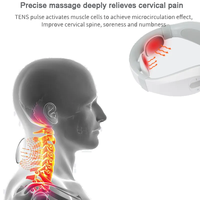 Prix de gros usine – Masseur intelligent EMS portable sans fil à 6 modes pour le cou et les épaules, avec fonction chauffante en ABS