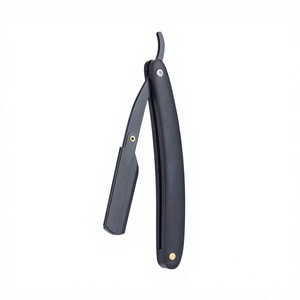 IKZARSA - Maquinilla de Afeitar Recta de Alta Calidad para Hombre, de Acero Inoxidable, con Mango de Madera, para Afeitar la Cara, las Axilas y el Cuerpo, Profesional - Product Image 2