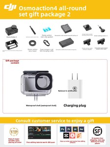 Para Osmo Action 4, Cámara Deportiva CMOS HD, Esquí, Motociclismo, Pesca, Pregrabación, WiFi, Antivibración Electrónica - Product Image 6