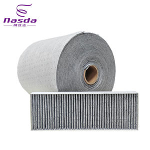 Filtration à haute efficacité 4 couches stratifiées sans colle tissu non tissé au <span class=keywords><strong>charbon</strong></span> <span class=keywords><strong>actif</strong></span> pour <span class=keywords><strong>filtre</strong></span> de climatisation automobile - Product Image 2