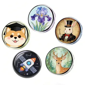 Badge électronique OEM AI numérique avec écran HD clair de 1,85 pouce, téléchargement sans fil Bluetooth, pendentif personnalisé à porter toute la journée - Product Image 1