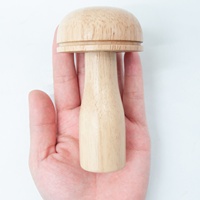 Outil de réparation de tissus en bois simple avec rangement pour aiguilles, écologique et durable, accessoire de couture