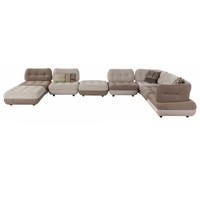 Module Ensemble de canapés Dune Sofa Mobilier de salon en tissu moderne Sofa Fabricant Fournitures
