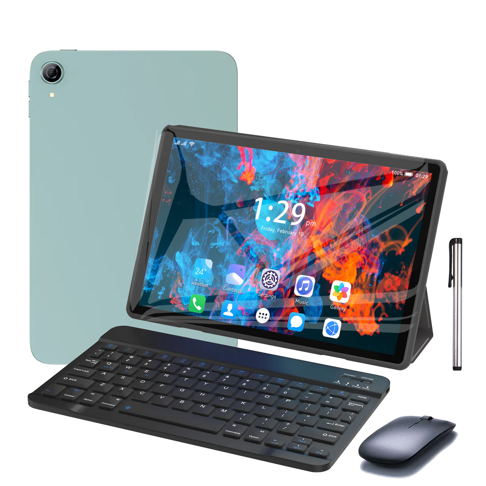 สีเขียว