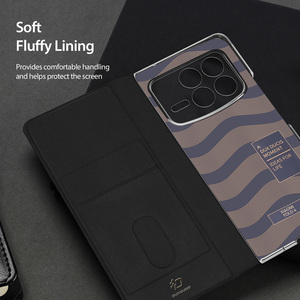 Nueva funda para teléfono con ranura para tarjetas, adecuada para Xiaomi Fold4 con pantalla plegable, funda con soporte integrado y ranura para tarjetas. - Product Image 5
