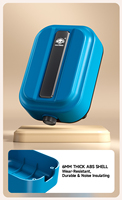 Pompe à air ultra silencieuse pour aquarium, débit d'air réglable, double sortie, aérateur d'oxygène pour aquarium, pour utilisation sur bureau ou en extérieur, économe en énergie