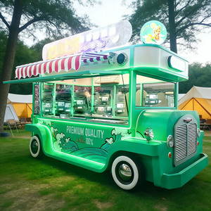 Electric Mobile Food Cart Energy Saving Food Cart for Outdoor Coffee & Juice Bar - Product Image 1
