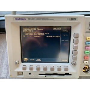 ออสซิลโลสโคปดิจิตอล Cald Tektronix TDS 3034B 300MHz 4CHAN ใช้งานมาแล้วเพียง 120 ชั่วโมง คุณภาพดีมาก - Product Image 1