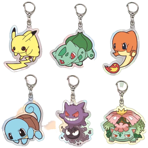 Llavero Acrílico Personalizado al por Mayor con Diseño <span class=keywords><strong>de</strong></span> <span class=keywords><strong>Anime</strong></span>, Mini Llavero Cuadrado Impermeable con Foto Digital - Product Image 1