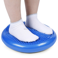 Disque d'équilibre de yoga gonflable en PVC BSTAR - Antidérapant, léger, durable et pliable pour l'entraînement de la stabilité du tronc et les sports