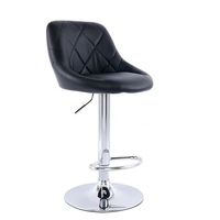 Tabouret de bar moderne minimaliste avec dossier, pour comptoir de bar, comptoir de réception, caissier, vente en gros par le fabricant