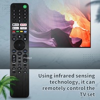 (Télécommande sans voix) Télécommande de remplacement IR RMF-TX520P pour téléviseurs Sony KD-65X80J KD-75X80J KD-85X80J XR-55A80J XR-65A80J KD-43X85J
