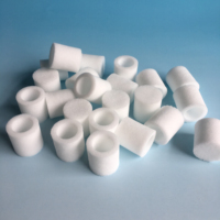 Diffuseur de bulles en plastique fritté en polyéthylène poreux personnalisé, jet d'oxygène, pierre à air pour accessoires de bouteille d'humidificateur