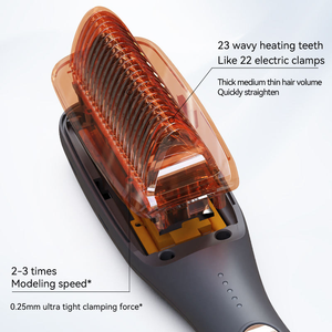 Novedades 2026, Plancha de Pelo 2 en 1 con Iones Negativos, 5 Temperaturas, Plancha de Pelo de Cerámica PTC - Product Image 5