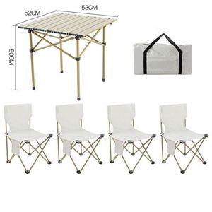 QM Custom Color Outdoor Portable Lightweight Camping Folding <b>Chair</b> <b>Foldable</b> <b>Table</b> Set Garden Set - Product Image 4