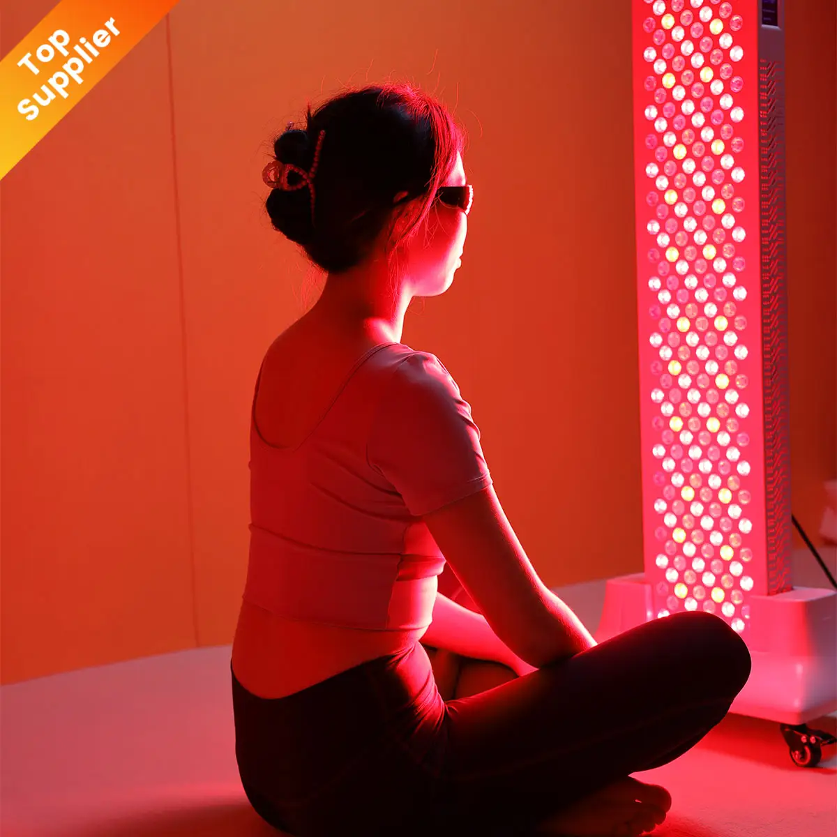 Shenzhen Idea Lampe de thérapie par la lumière rouge à usage domestique 660-850 Panneau de lumière infrarouge avec crochet de porte Machine de soulagement de la douleur
