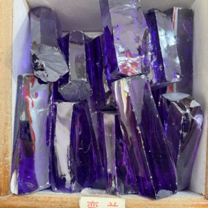 1 kg de zircone cubique synthétique brute de couleur violette lavande pour la découpe de pierres précieuses - Product Image 6