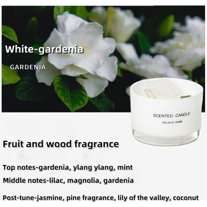 Velas perfumadas de lujo con logotipo personalizado Cera de soja hecha a mano con estilo moderno Recuerdos DE BODA perfectos Regalos <span class=keywords><strong>del</strong></span> Día de la madre Material de aceite - Product Image 5