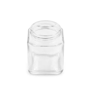 Bulk 3oz Clear Straight Sided Matte Black Glass Jar with Child-Resistant Lid Custom Logo for Smoking 3.5g Dry Flowers - Product Image 3