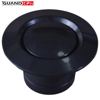 Grille d'aération intérieure ronde en ABS de qualité supérieure, facile à installer, pour système de ventilation d'air frais HVAC/plafond