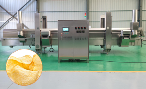 Dây chuyền sản xuất khoai tây chiên tự động thương mại công nghiệp điều kiện mới khoai tây chiên khoai tây chiên Máy làm - Product Image 3