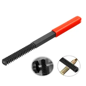 PEXMIENTAS External Restorer Thread Chaser File Screw Repair Tool SAE Metric Threading File