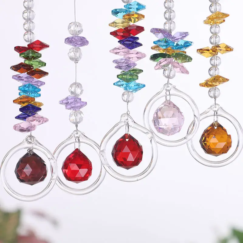 New Arrival Hand-polished High-quality K9 Lighting Crystal Ball Exquisite Crystal Round Ornaments Accessories