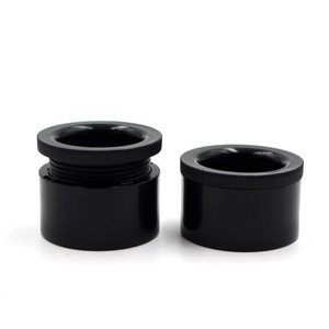 Adjustable Black Plastic Cabinet <b>Legs</b> 3cm 5.5cm Height Increase For Furniture Repair - Product Image 3