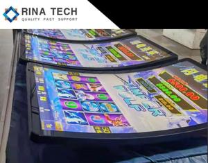 New Arrival 43 inch màn hình cong trò chơi máy đa 5 trong trò chơi hội đồng quản trị Aurora trò chơi kỹ năng bởi Rina công nghệ - Product Image 5