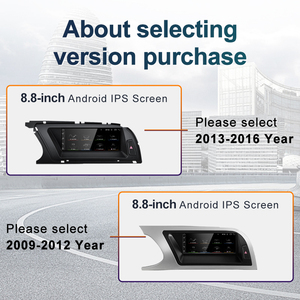 วิทยุติดรถยนต์ HFMidia Qualcomm Snapdragon 665 สำหรับ AUDI 08-16 A4 B8 S4 พร้อมบลูทูธ Android16 CarPlay อุปกรณ์มัลติมีเดียในรถยนต์ - Product Image 2