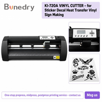 Plotter de Corte de Vinilo de Escritorio KI-720A con Motor Paso a Paso y Signmaster para la Creación de Calcomanías y Letreros de Transferencia Térmica