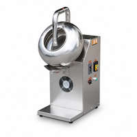 Nouvelle Conception Machine à Enrober et Polir les Arachides 3-50kg/lot, Machine à Enrober au Sucre et au Chocolat pour la Fabrication de Chocolats