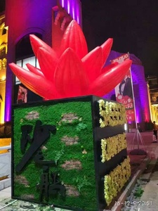 ดอกบัวเป่าลมขนาดใหญ่<span class=keywords><strong>เปิด</strong></span>ดอกไม้ลอยอยู่บนน้ําสําหรับตกแต่งกิจกรรมระเบิดดอกไม้แสงพอง - Product Image 6