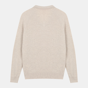 Low MOQ Custom <strong>Men's</strong> 100% Merino Wool Collared <strong>V</strong>-<strong>Neck</strong> Knit Pullover Sweater Winter Thick Reglan Sleeve Knit <strong>V</strong> <strong>Neck</strong> <strong>Jumpers</strong> - Product Image 2