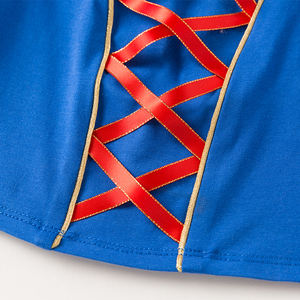 Costume <span class=keywords><strong>de</strong></span> princesse <span class=keywords><strong>Blanche</strong></span>-<span class=keywords><strong>Neige</strong></span> en coton pour filles, pour Noël, carnaval, fête costumée, jeu <span class=keywords><strong>de</strong></span> rôle, vêtements <span class=keywords><strong>de</strong></span> fête, en stock - Product Image 4