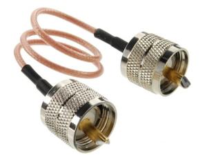 الشركة المصنعة Coax RG316 u RG316D وصلة جديلة UHF PL259 المكونات الذكور إلى UHF <span class=keywords><strong>PL</strong></span> المكونات الذكور كابل تمديد الضفيرة - Product Image 4