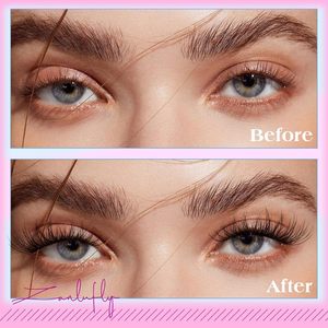 Self Adhesive Plastic Eyelash <b>Extensions</b> No <b>Glue</b> Needed Wispy C-curly Cluster 10-16MM Individual <b>Lashes</b> - Product Image 6
